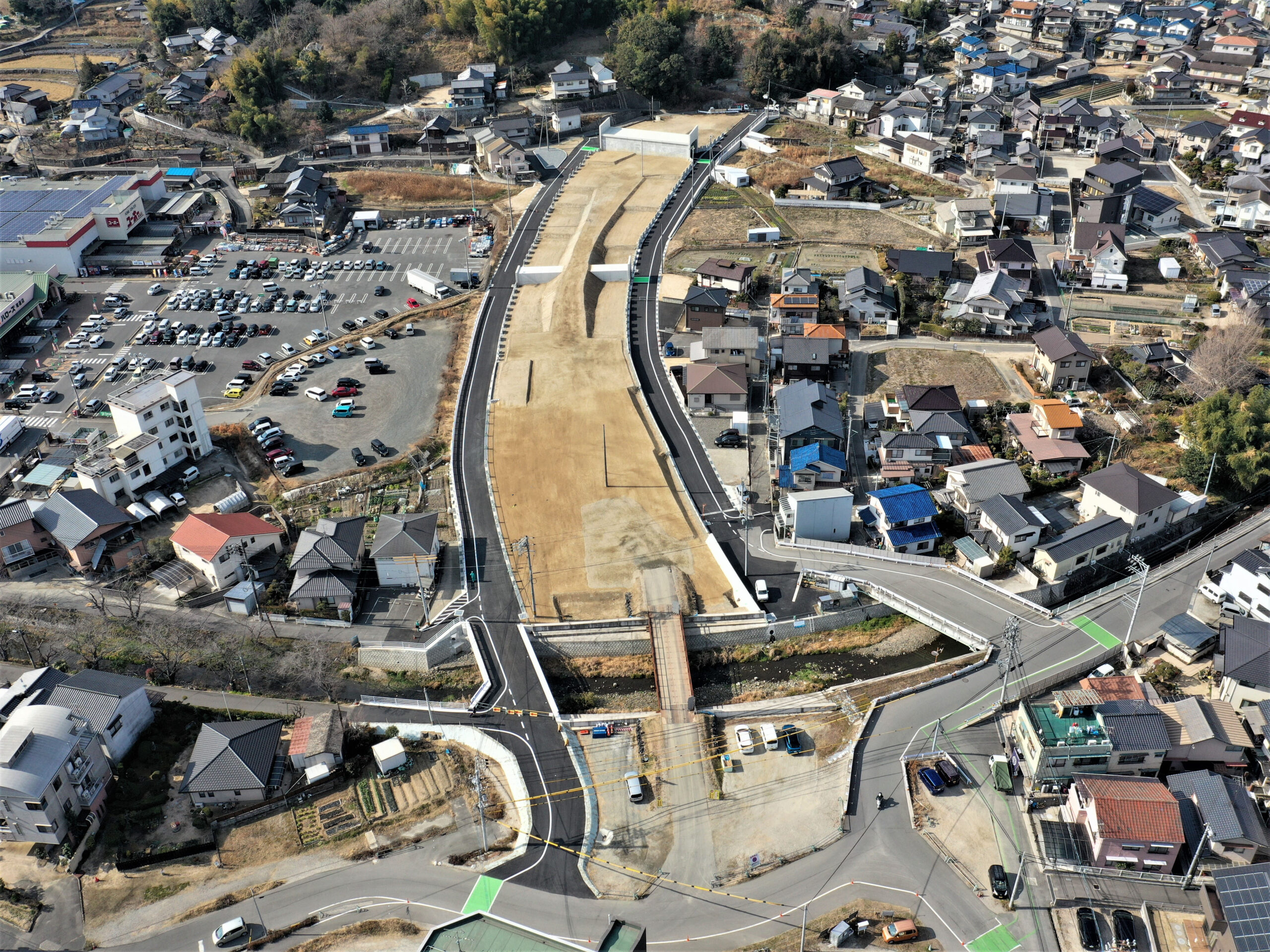 一般国道184号道路改良工事